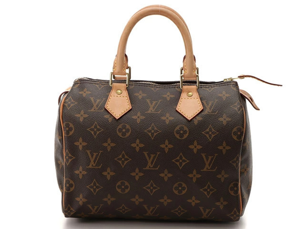 Louis Vuitton Speedy Monogram Leather Brown